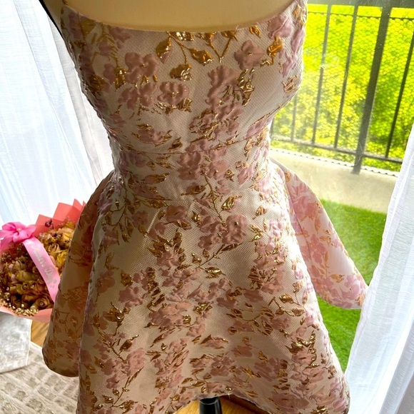 😍🌸New with out Tag B Darlin Pink and Red Pleated A-Line Sundress😍 - Picture 7 of 12